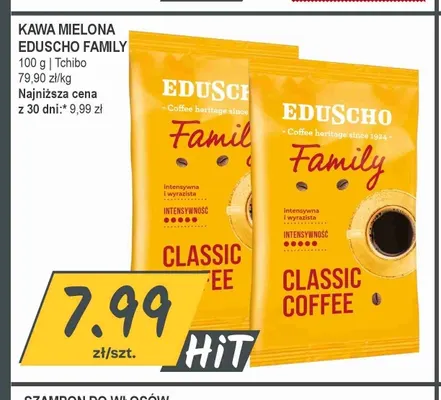 Kawa mielona Eduscho Family promocja w Słoneczko