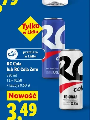 Napój RC Cola promocja w Lidl