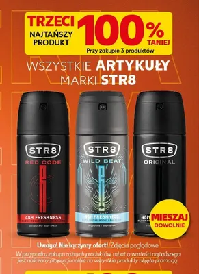 Artykuły marki STR8 promocja w Kaufland