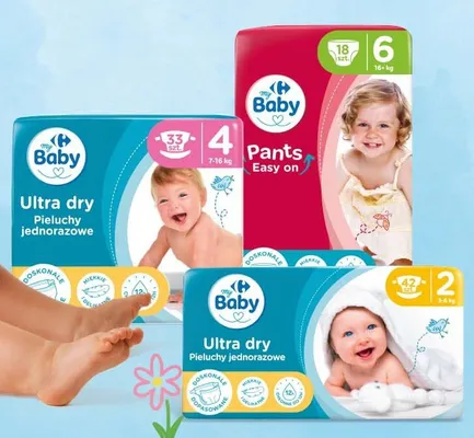 Pantsy My Baby Easy On promocja w Carrefour