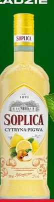 Likier Soplica Cytryna Pigwa 28% promocja w Biedronka