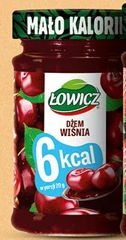 Dżem wiśnia Łowicz Mało Kalorii promocja w Biedronka