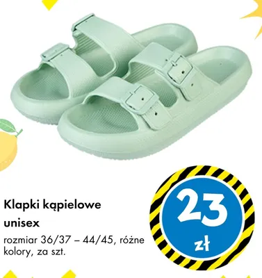 Klapki kąpielowe unisex TEDi promocja w Tedi