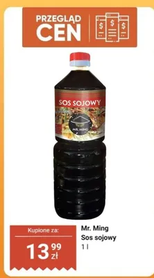 Sos sojowy Mr. Ming promocja w Dino