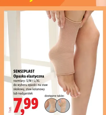 Opaska elastyczna na staw skokowy Sensiplast promocja w Lidl