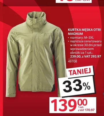 Kurtka męska Otri Magnum promocja w Selgros
