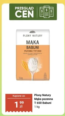 Mąka pszenna T 650 babuni promocja w Biedronka