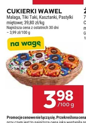 Cukierki Wawel Kasztanki promocja w Stokrotka
