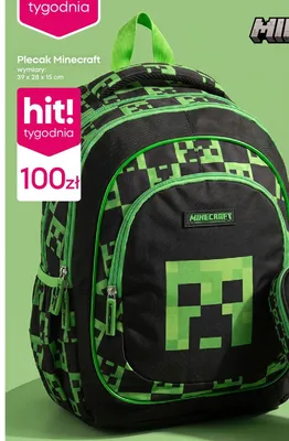 Plecak Minecraft promocja w Pepco
