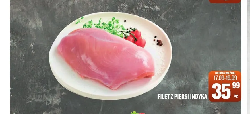 Filet z piersi indyka promocja w Tomi Markt