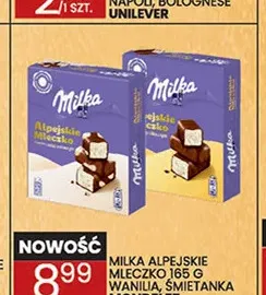 Ptasie Mleczko Milka Alpejskie Mleczko śmietanka Mondelez promocja w Wafelek