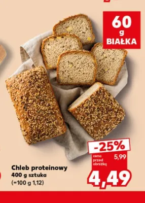 Chleb proteinowy promocja w Kaufland