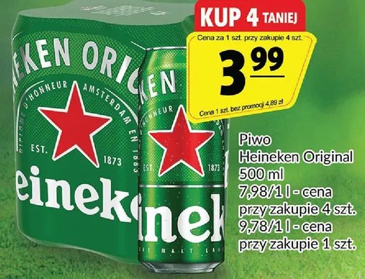 Piwo Original promocja w Prim Market