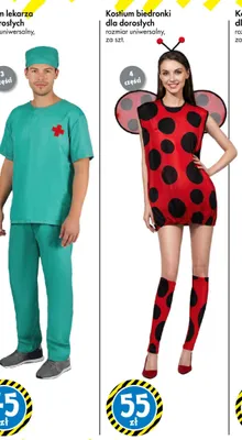 Kostium biedronki dla dorosłych promocja w Tedi
