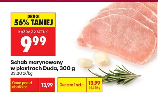 Schab marynowany w plastrach promocja w Biedronka