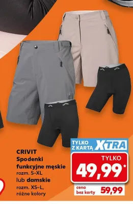 Spodenki funkcyjne damskie CRIVIT promocja w Kaufland