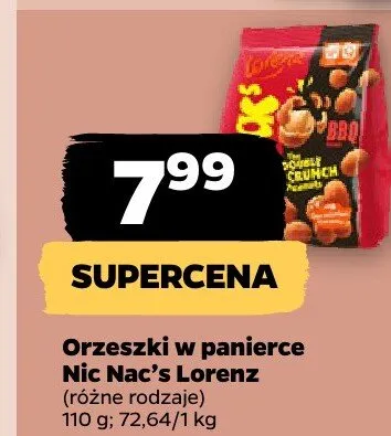 Orzeszki w panierce Nic Nac's Lorenz promocja w Netto