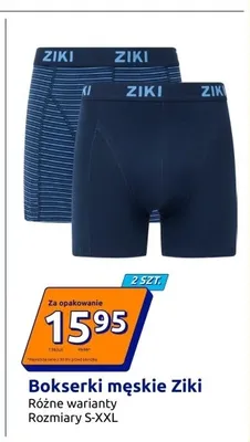 Bokserki męskie Ziki 2-pak promocja w Action