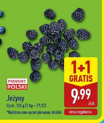 Jeżyny promocja w Aldi
