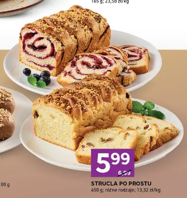 Strucla po prostu promocja w Stokrotka