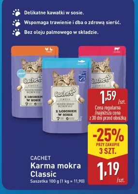 Karma mokra Classic promocja w Aldi