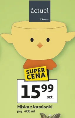 Miska z kamionki Actuel promocja w Auchan