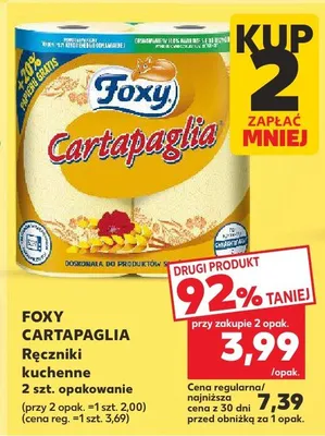 Ręczniki kuchenne 2 szt. promocja w Kaufland