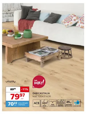 Panele podłogowe Dąb Castalia Vitality promocja w Komfort