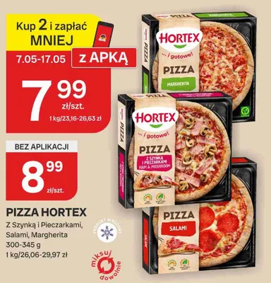 Pizza Hortex Salami promocja w Chorten