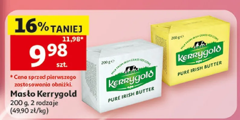 Masło Kerrygold promocja w Auchan