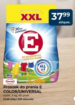 Proszek do prania E Color promocja w PSB Mrówka