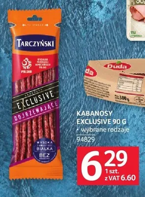 Kabanosy Exclusive promocja w Selgros