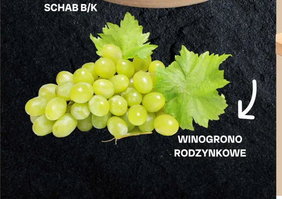 Winogrono rodzynkowe promocja w Chorten