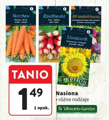 Nasiona różne rodzaje promocja w Intermarche