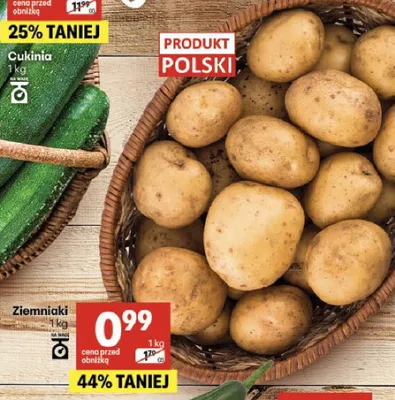 Cukinia promocja w Delikatesy Centrum