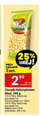 Chrupki kukurydziane Maxi promocja w Twój Market