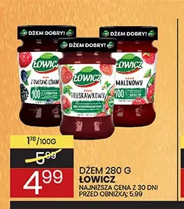 Dżem z owocami leśnymi Łowicz promocja w Wafelek
