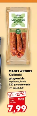 Kiełbasa kminkowa Madej & wróbel promocja w Kaufland