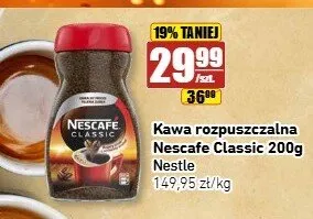 Kawa rozpuszczalna Nescafe Classic 200 g promocja w API Market