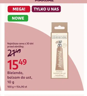 Balsam do ust Bielenda promocja w Rossmann