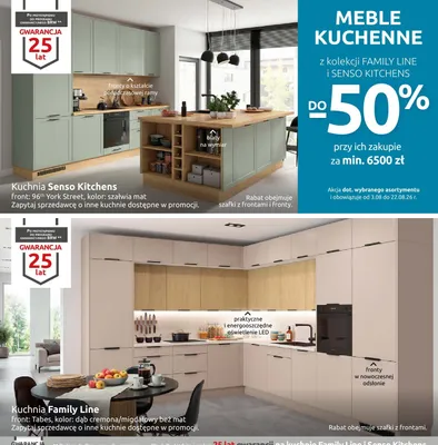 Kuchnia Senso Kitchens Black Red White promocja w Black Red White