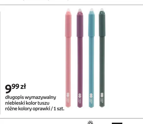 Długopis wymazywalny niebieski promocja w Empik