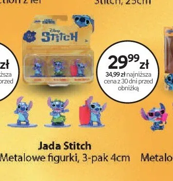 Jada Stitch Metalowe figurki 3-pak 4cm promocja w Empik