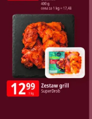 Zestaw grill SuperDrob promocja w Leclerc