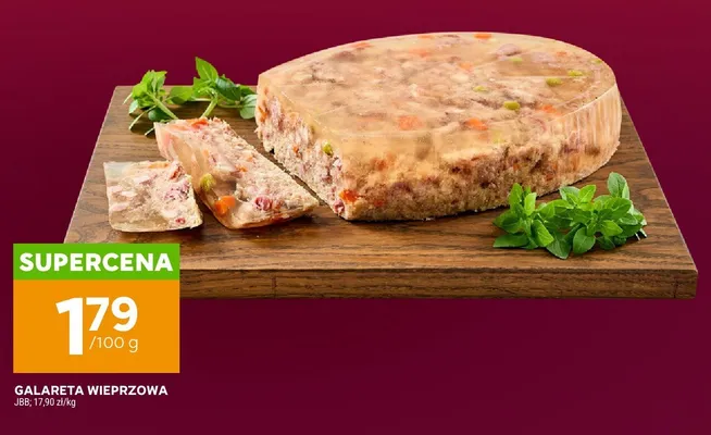 Galareta wieprzowa JBB promocja w Stokrotka