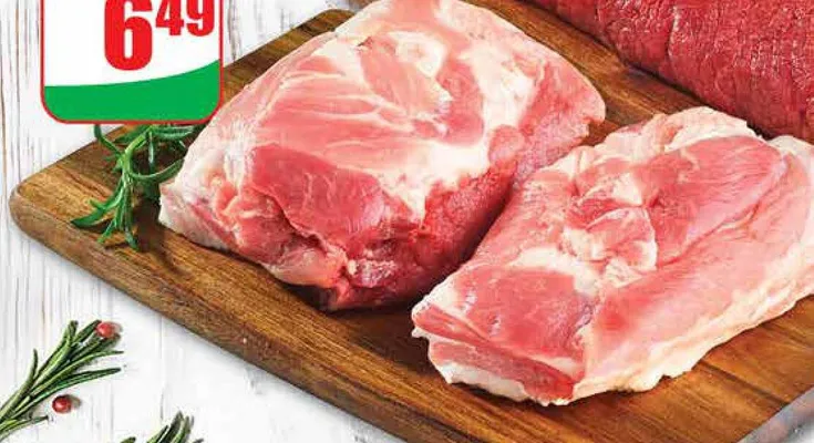 Podgardle wieprzowe tacka Auchan promocja w Dino