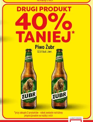 Piwo Żubr promocja w POLOmarket