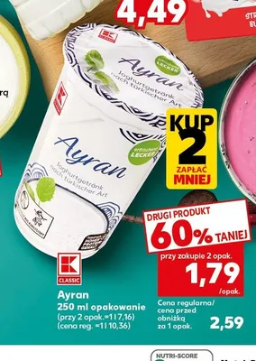 Ayran K-Classic promocja w Kaufland