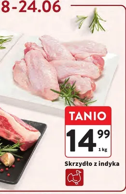 Skrzydło z indyka promocja w Intermarche