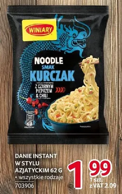Danie instant w stylu azjatyckim Winiary 62g promocja w Selgros